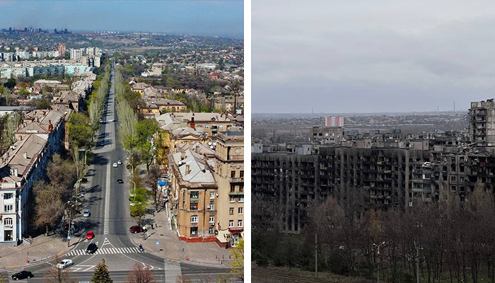 Mariupol, Ukraine 26 January, 2023
