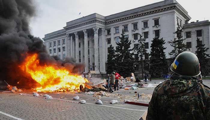 Odesa, Ukraine 2 Mai, 2014